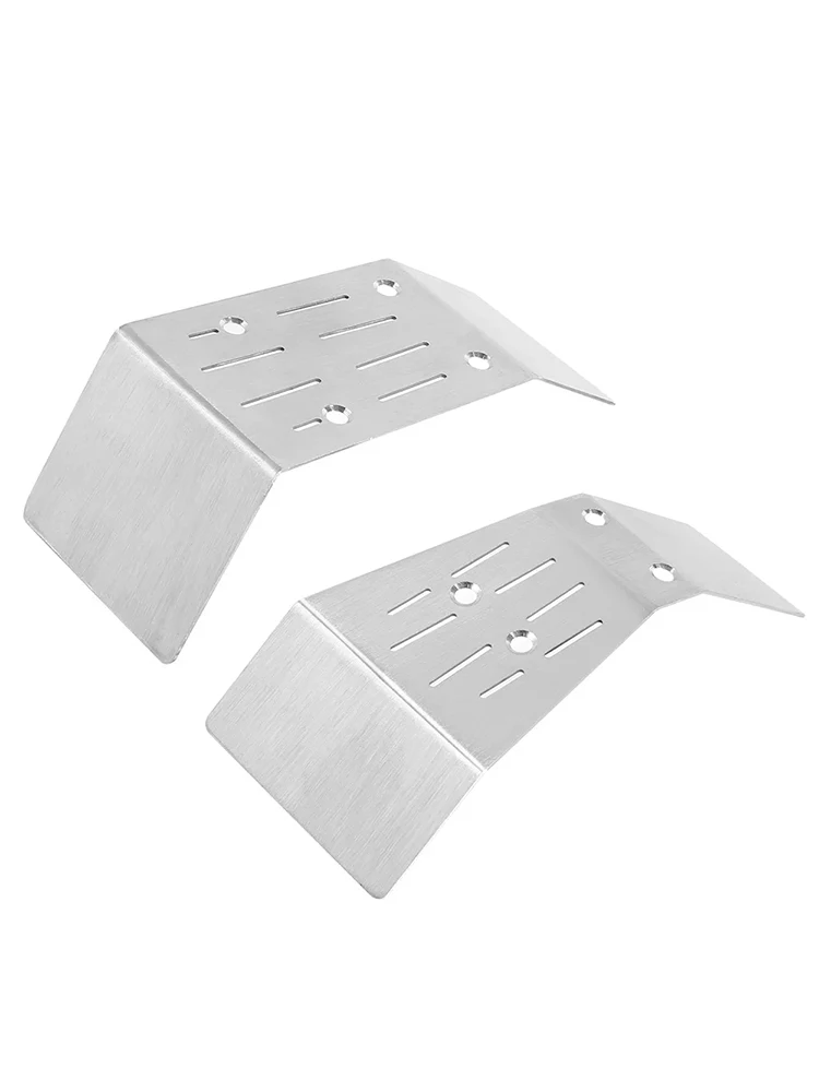 LMX RC Stainless Steel Front and Rear Chassis Armor Protector for ARRMA Gorgon Monster Truck 1/10 2WD RC Car Upgrade Parts
