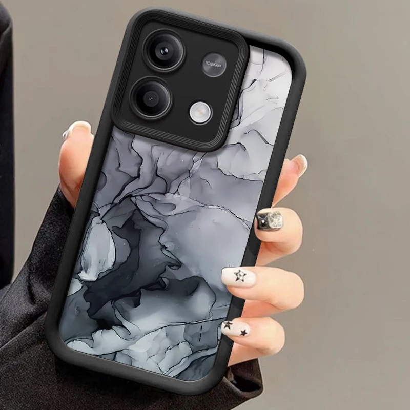 Elegant Marble Design Soft TPU Silicone Phone Case – Premium Protection Cover