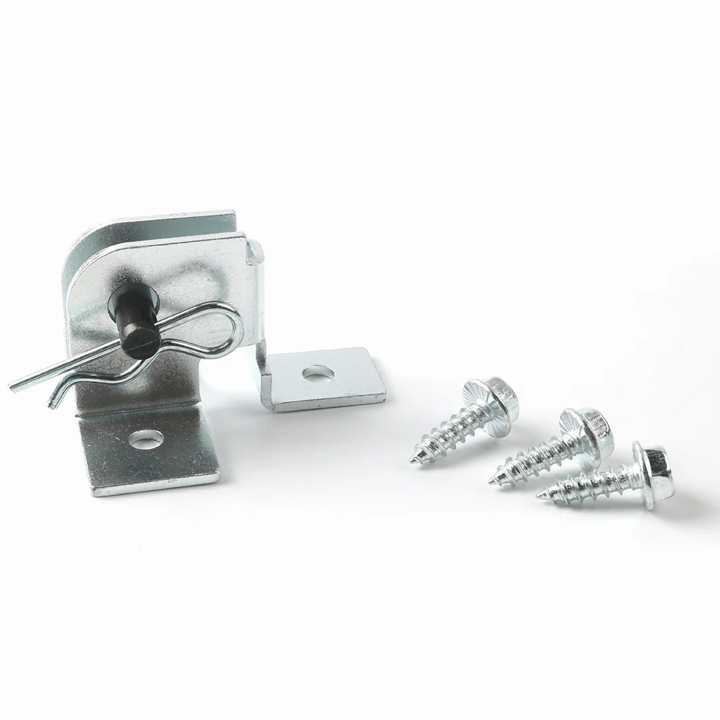 Garage Door Opener Bracket Kit—Door Bracket, Clevis Pin, Hair Pin & Fasteners Included