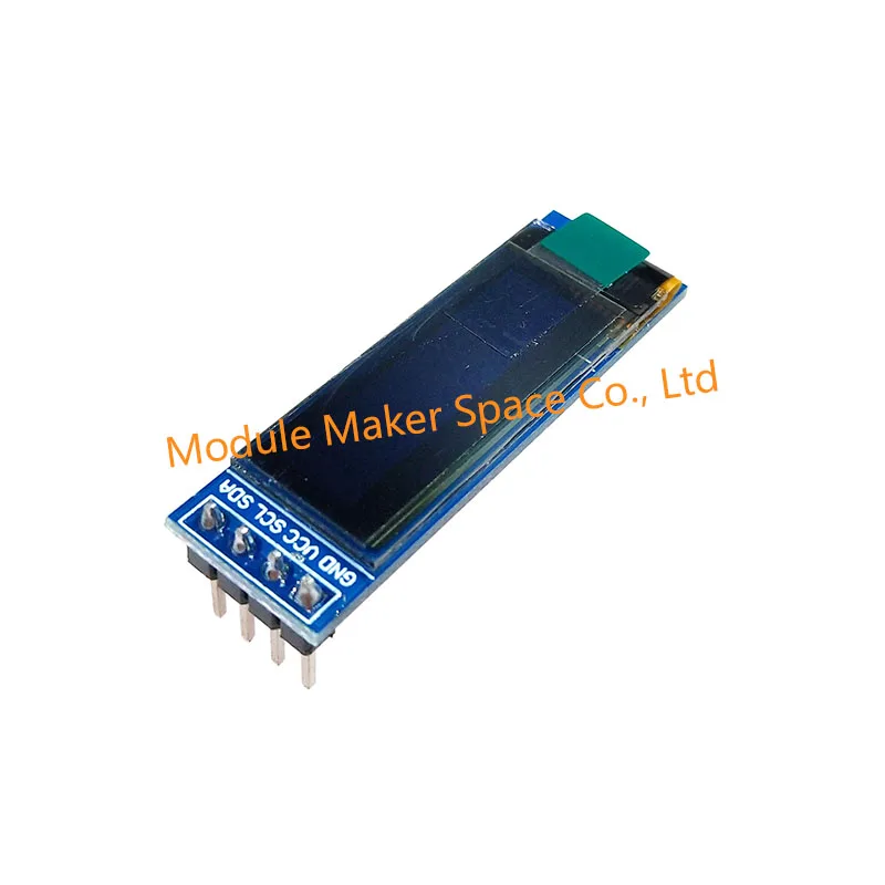 รูปสินค้า โมดูล OLED 128x32 หน้าจอแนวตั้ง I2C สำหรับ Arduino