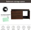 36" Floating Bathroom Vanity with Sink, 36 Inch Single Sink Wall Mounted Bathroom Vanity, with 1 Door and 1 Drawer, Basin Sink 3
