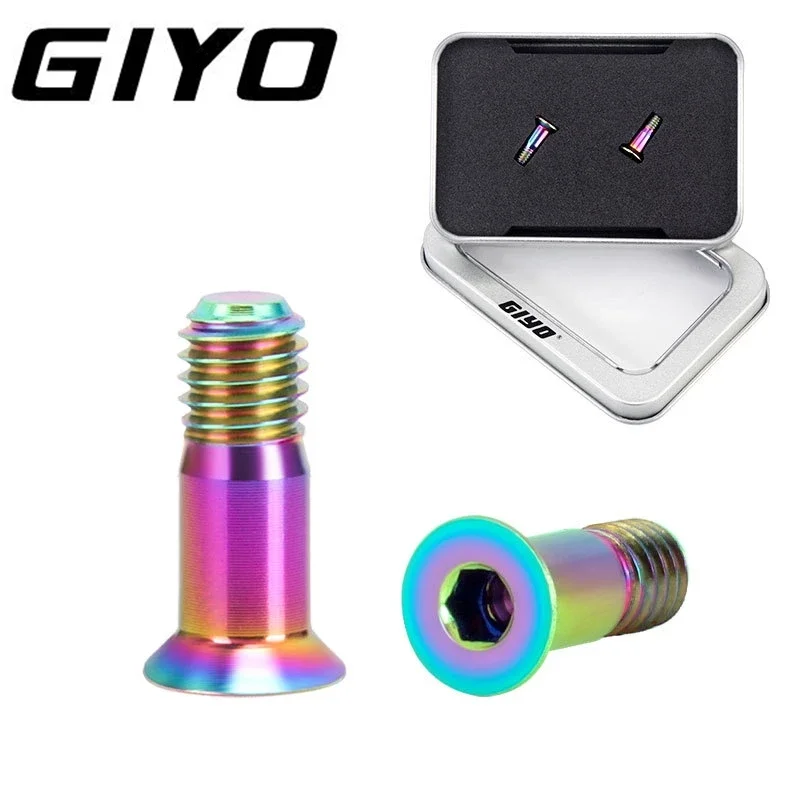 

GIYO Mountain Bike Colour Rear Derailleur Screw Titanium Alloy Guide Wheel Fixing Screws 34.9g Iamok Bicycle Parts