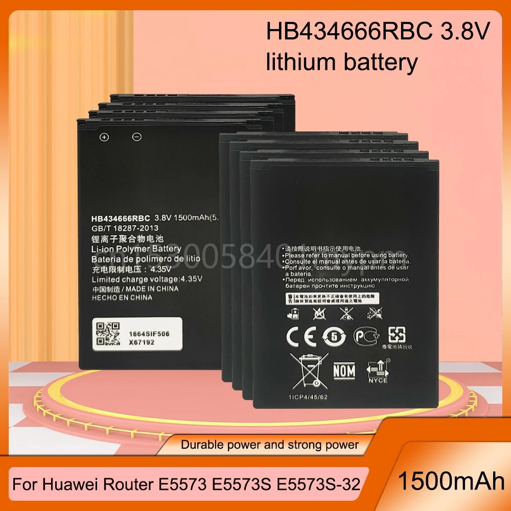 Batteria Muslimex 1500Mah Per Huawei Router E5573 E5573S E5573S-32 E5573S-320 E5573S-606 E5573S-806 Cellulare