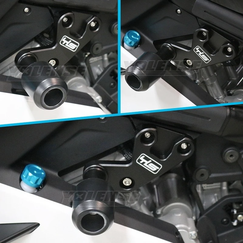 CFMOTO 675SR-R 675SR 675NK 675 SR 675SRR 675SS 프레임 슬라이더 충돌 방지 장치 CNC 알루미늄 페어링 가드 엔진 보호 패드