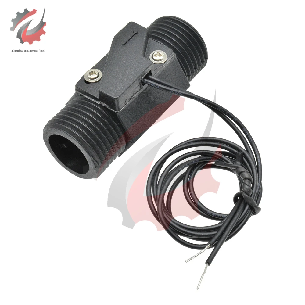 AC 220V 3A 22MM Plastic Water Flow Switch Vertical/Horizontal Automatic Water Flow Sensor Magnetic Welding Cutting Machine