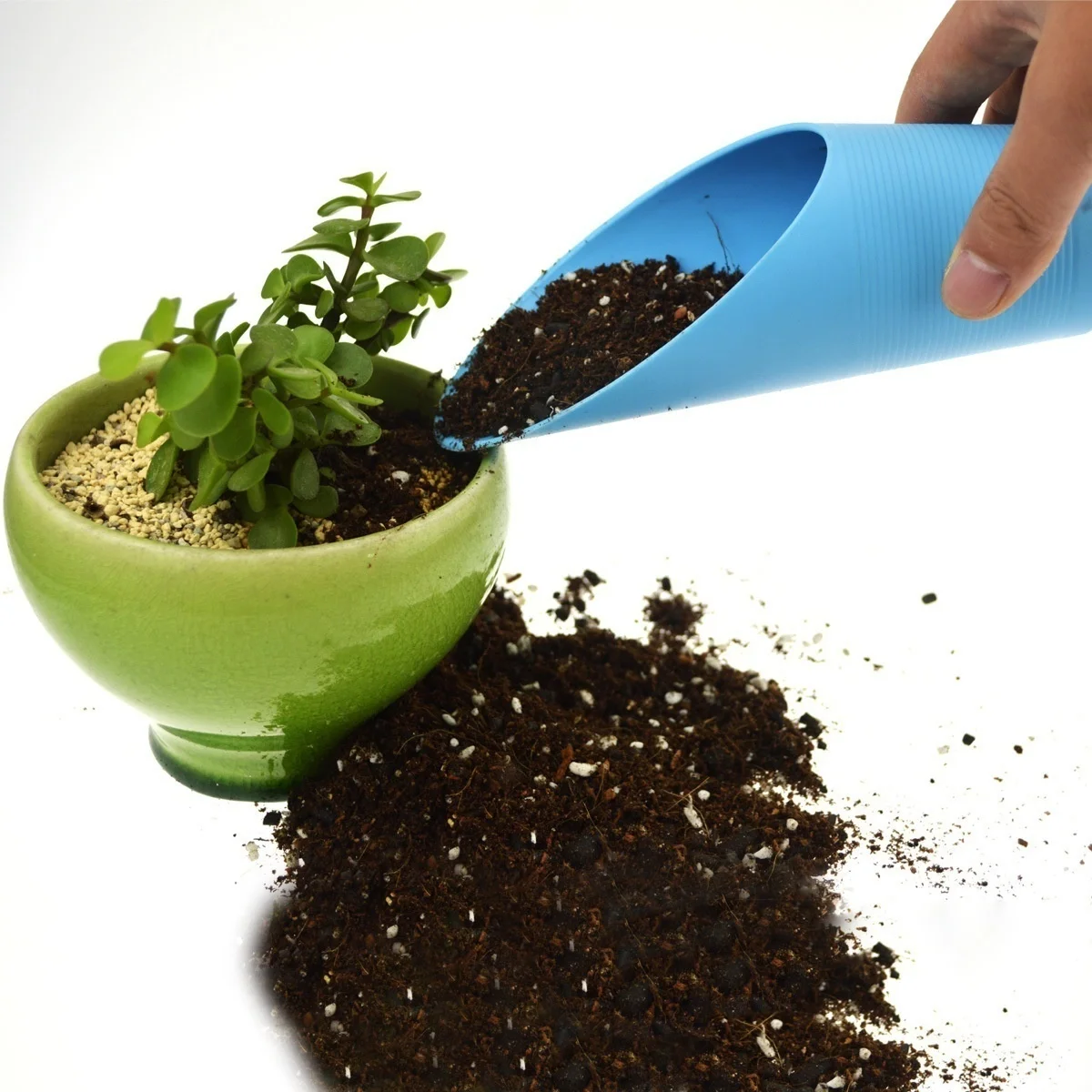 Succulent Shovel Plastic Bucket Shovel Potted Cultivation Cylinder Mini Fleshy Plant Soil Spade&Shovel Gardening