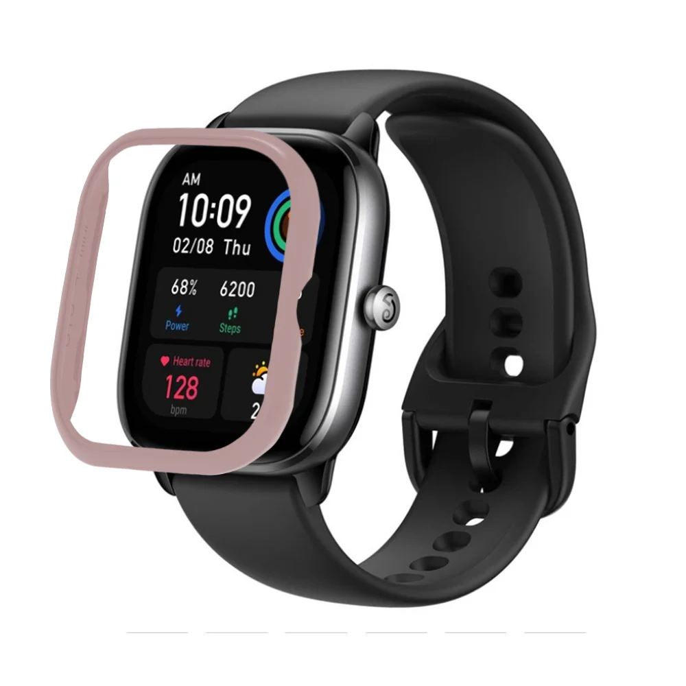 Huami Amazfit GTS 4 미니 워치 쉘 범퍼 하드 프레임 보호 PC 케이스, Amazfit GTS4 미니 보호 커버 액세서리