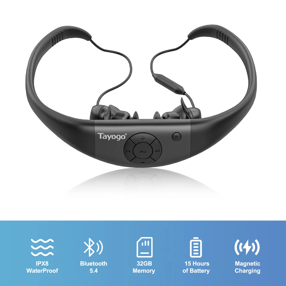 ほぼ新品★水中で音楽が聴けるZygo防水骨伝導ワイヤレスヘッドホン1-8 ほぼ新品☆水中で音楽が聴けるZygo防水骨伝導ワイヤレスヘッドホン1-8