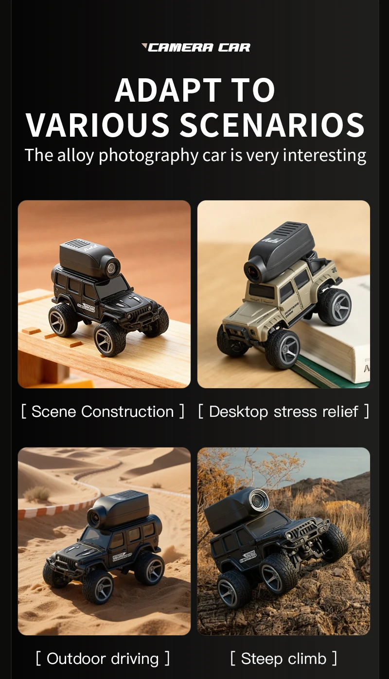 Mini Remote Controlled Racing Car With Wifi Camera And App Control_voghion.com