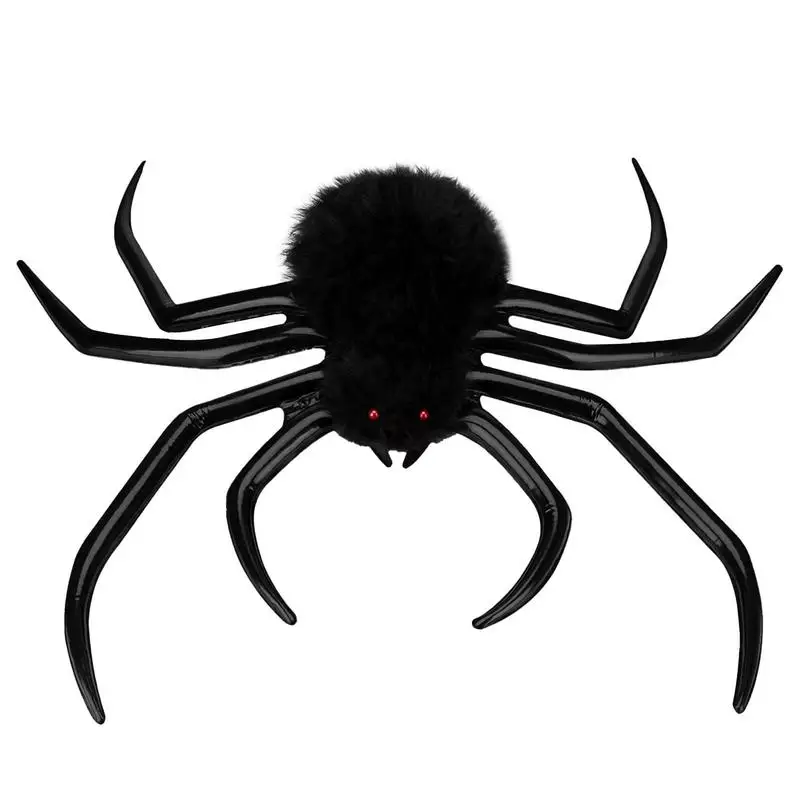 

Spider Black Halloween Decoration Outdoor Party House Decoration Artificial Spider Web Stretchy Cobweb Realistic Fake Spider