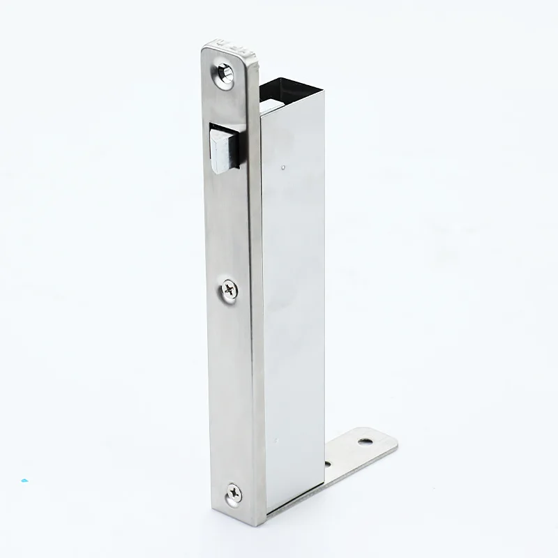Stainless Steel Double Automatic Thickened Core Door Insert Bolt Open and Close Smooth Hidden