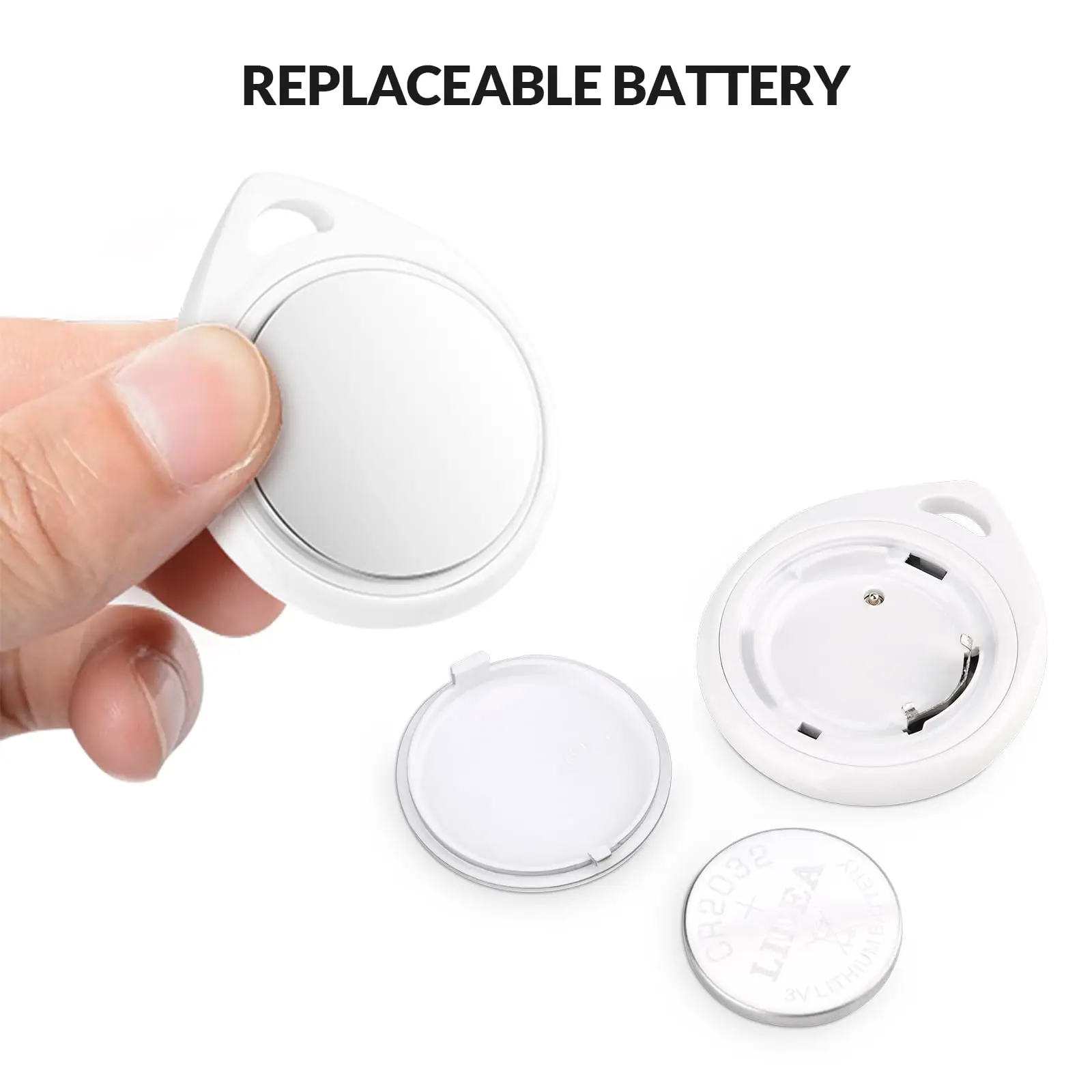 Key Finder Bluetooth Luggage Tracker tag Locator Works with Apple Find My for Children pet Cats Dogs