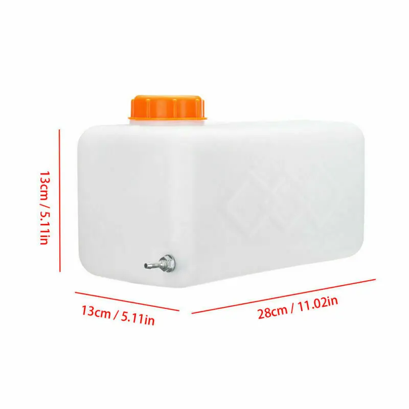 Hot Sale Fuel Oil Gasoline Tank 28x13x13cm 5.5 Liters For Car Truck Air Diesel Parking Heater A66944 Replacement Parts