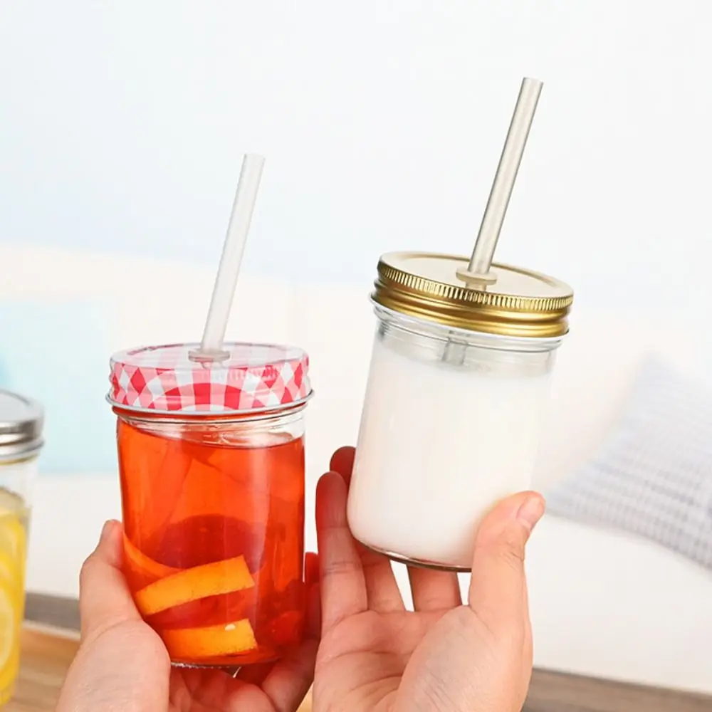 Description Picture 6 of item200/250/300/400/500/650ML Glass Sealed Jar Large Capacity Clear Fruit Jam Nuts Grain Cereal Seasoning Tea Leaf Container Box