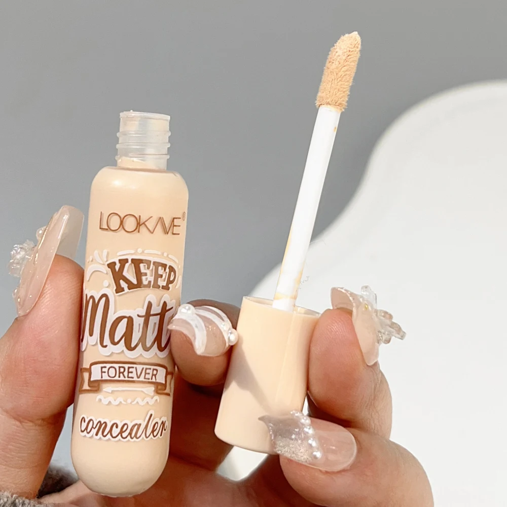 2-in-1 Foundation & Concealer Full Wear Waterproof Highlight Matte Concealer Full Coverage Instant Age Rewind Eraser Dark Circle