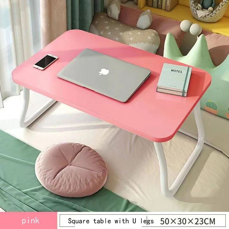 

Portable Folding Laptop Desk Picnic Breakfast Tray Rack Bed Sofa Folding Study Desk Rack