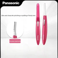 Panasonic Womens Electric Eyebrow Trimmer Eye Brow Shaper Pencil Face Hair Remover for Automatic Eyebrow Shavers Pocketknife 1