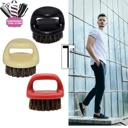 Men's Shaving Brush Plastic Handle Beard Sweeping Brushes Barber Duster Portable Salon Facial Cleaning Razor Brush Tool