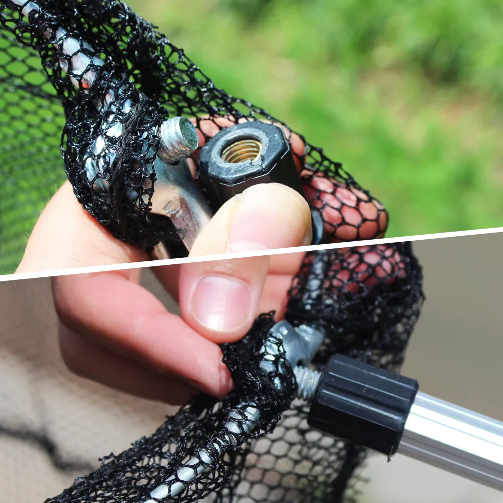 Telescopic Aluminum Folding Fishing Net 4
