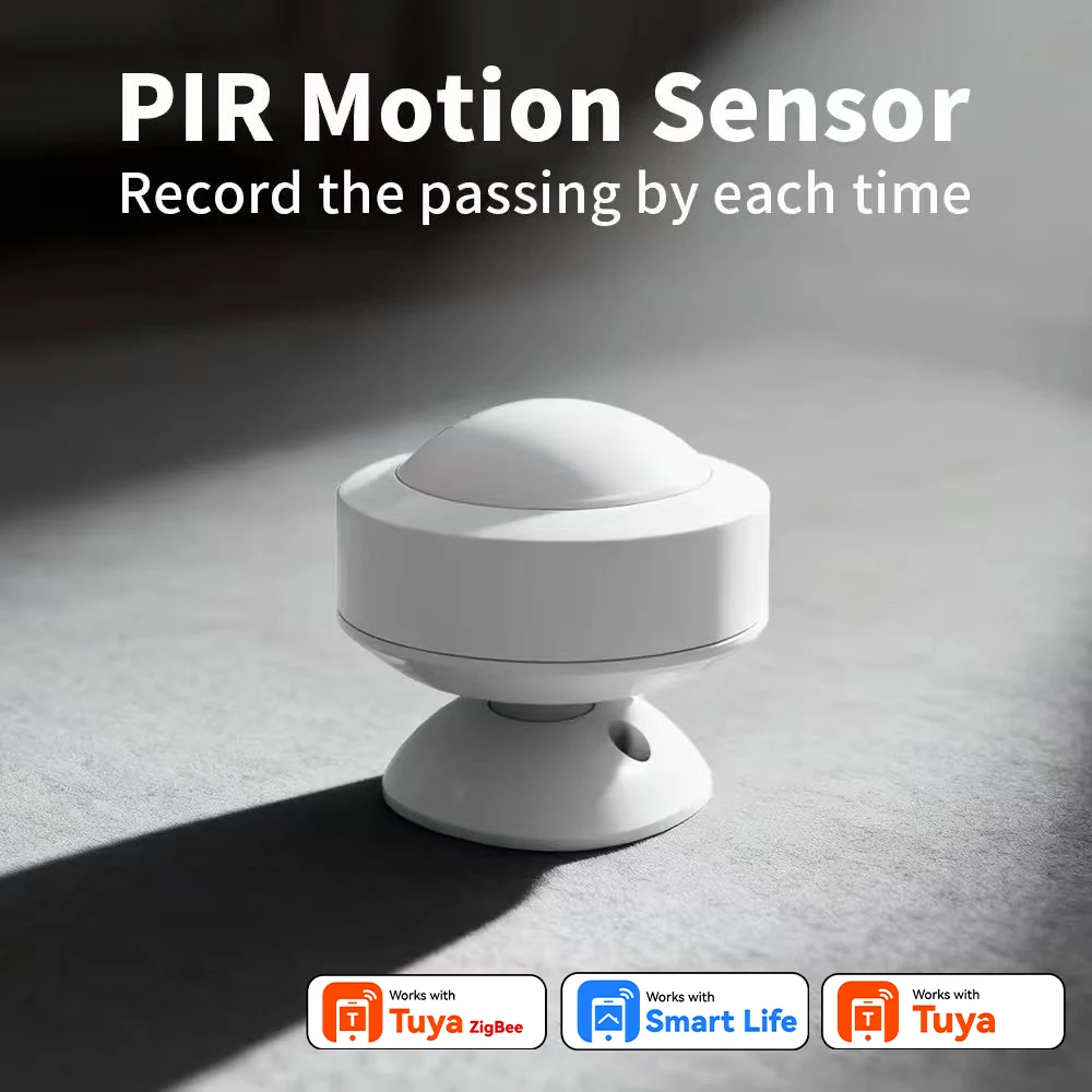 Human Motion Sensor is Used to Detect Movement Within a Specific Area And Send Alerts Through WiFi or Zigbee Smart Life APP