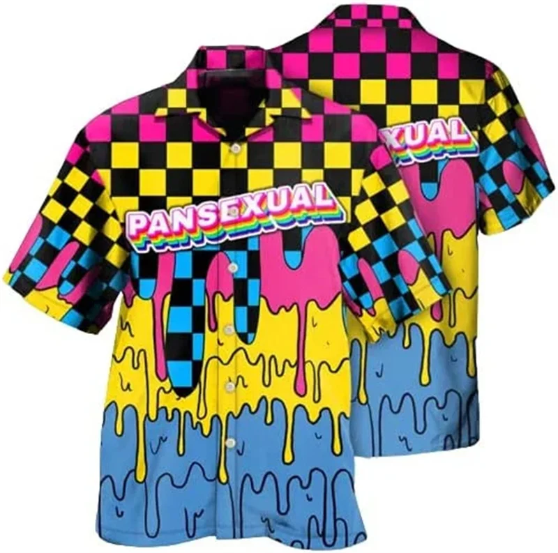 thumbnail image 1 of Camisas hawaianas con orgullo estadounidense LGBT en 3D, camisa hawaiana de verano, regalo para LGBT, moda callejera, camisas florales para gays y lesbianas, top genial, 1 of 5