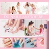 Handheld UV Led Nail Lamp Nail Dryer Nail Light For Curing All Gel Polish Rechargeable Quick Drying Manicure Machine Nail Salon 6