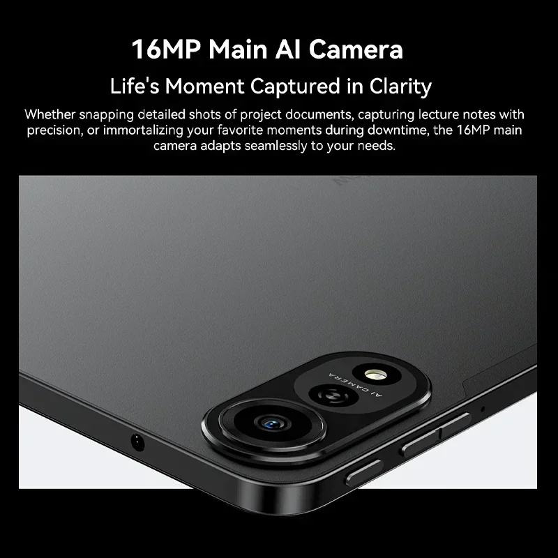 Blackview MEGA 2 Tablets 12 inch 2K Display  Android 15 Widevine L1 36GB(12+24) 256GB 9000mAh 16MP AI Camera Pad PC 5