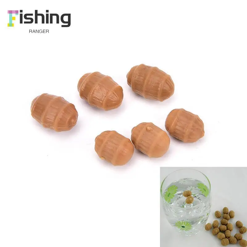 10Pcs Soft Fishing Floating Tiger Nut Pop Up Artificial Bait Lures Carp Fishing
