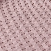 Summer Waffle Plaid Cotton Bed Blanket Throw Thin Quilt Knitted Bedspread Home Hotel Coverlets Green Pink Throw Blankets 5