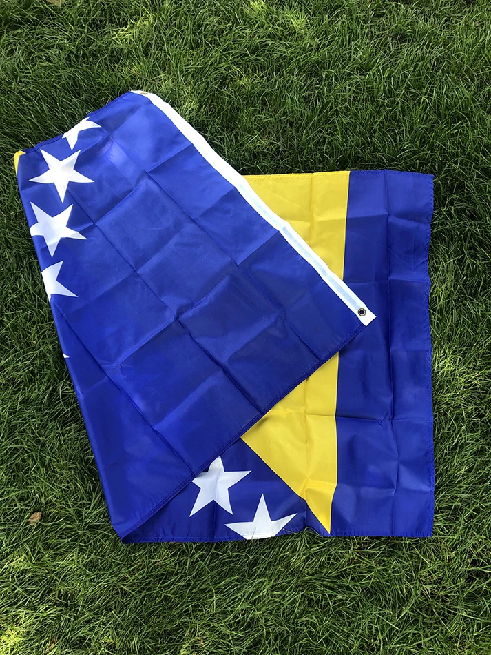 Bosnia and Herzegovina Flag - Detail Image 4