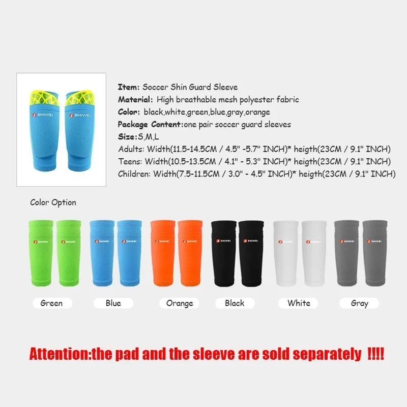 Enhanced Leg Support Compression Sleeve for Soccer Shin Protection - Ideal for All Ages