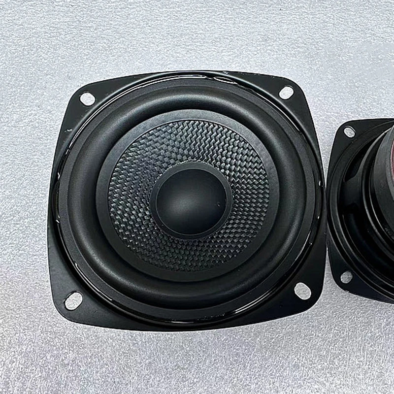 

Tenghong 1pcs 3.5 Inch Mid-range Speaker Unit 8 Ohm 20W Carbon Fiber Cone HIFI Music Sound Audio Loudspeaker