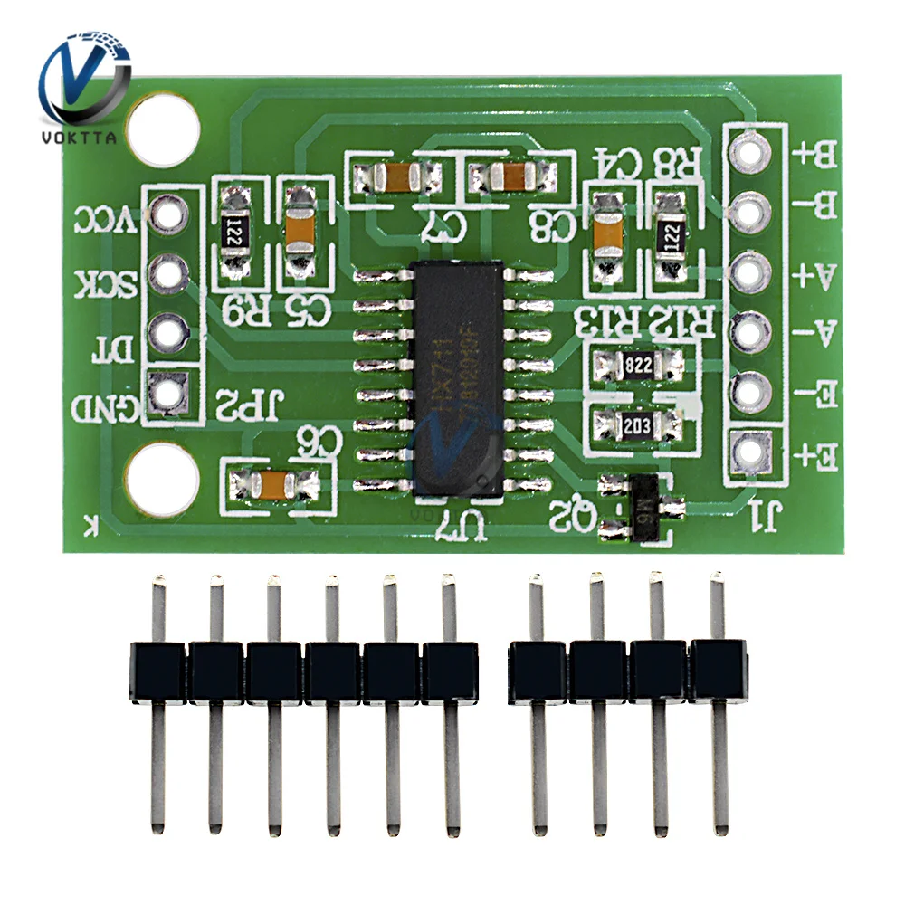 HX711 Pressure Sensor Weight Pressure Sensor AD Module Digital Display Electronic Scale Weighing Pressure Sensor Module