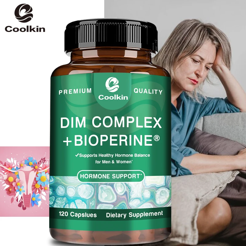 

DIM COMPLEX + BIOPERINE Supplement - Increase Lean Body Mass, Boost Motivation and Support Prostate Health