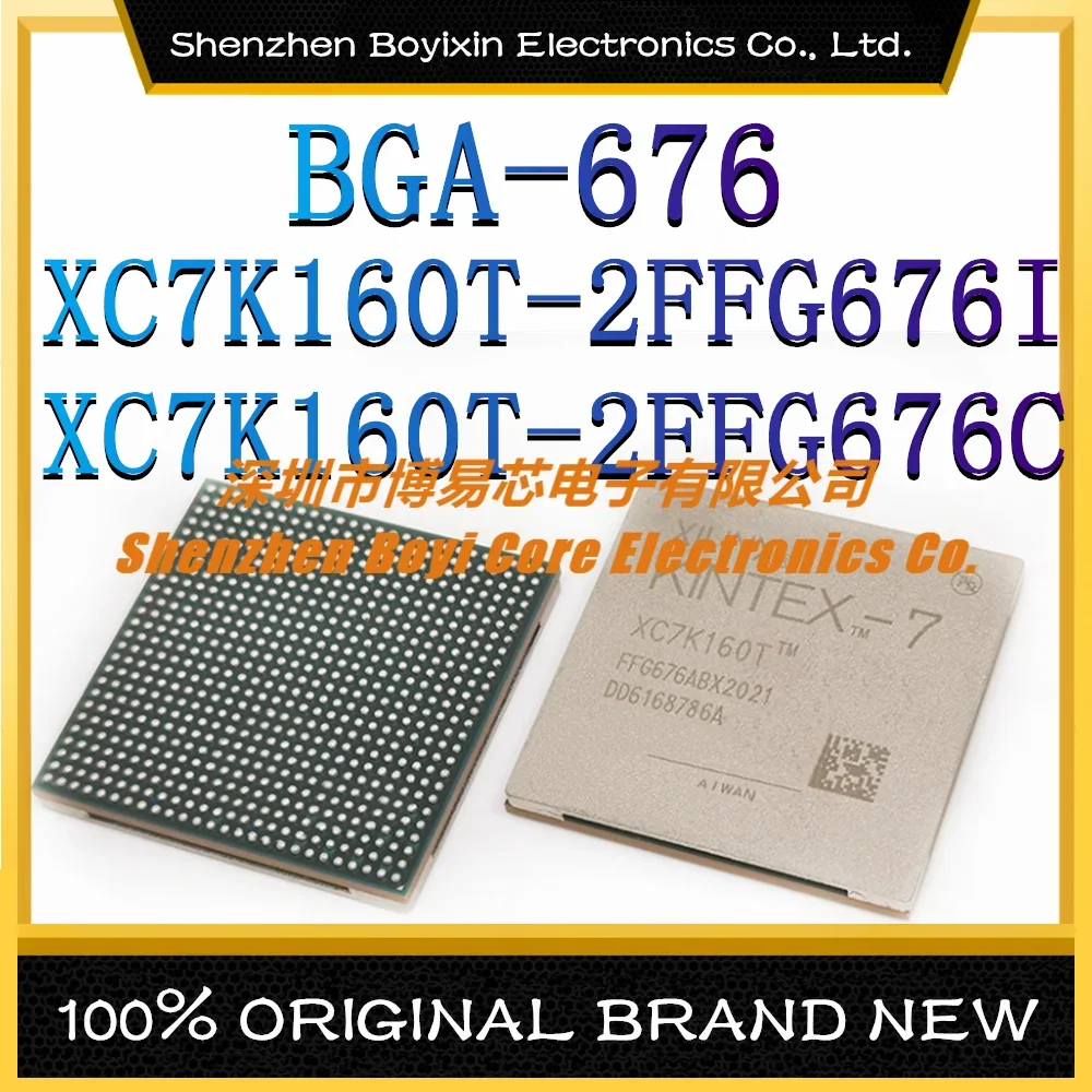 XC7K160T-2FFG676I XC7K160T-2FFG676C Package: BGA-676 Programmable Logic Device (CPLD/FPGA) IC Chip xc7z030 2ffg676c xc7z030 2ffg676e xc7z030 2ffg676i xc7z030 2ffg676 xc7z030 2ffg xc7z030 xc7z ic chip bga 676