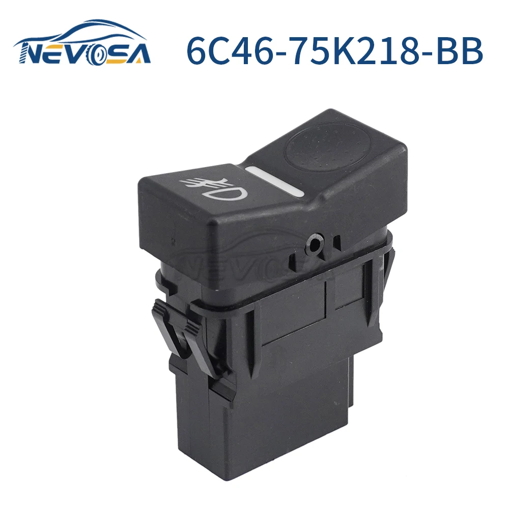 

Evosa для FORD Front FO6 F-100 1972-1974 1981-1982 6C46-75K218-BB, новый электрический переключатель противотуманной фары для грузовика, противотуманная фара, красная лампа