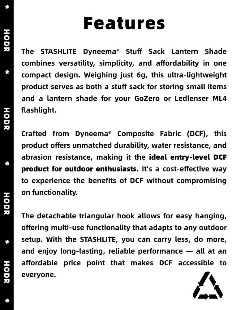 DCF stuff sack used as a lantern shade with warm diffused light