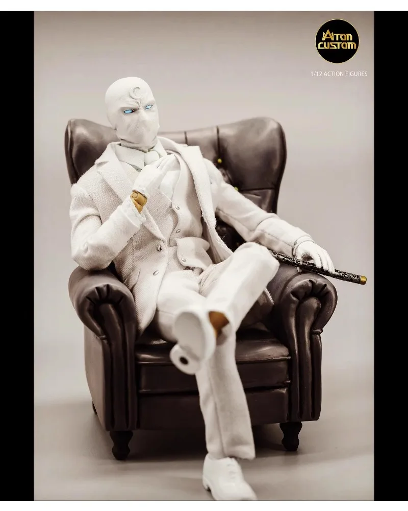 Atoncustom ムーンナイト　ミスターナイト　1/12フィギュア　AC Atoncustom 1/12 Mr. Night Action Figure