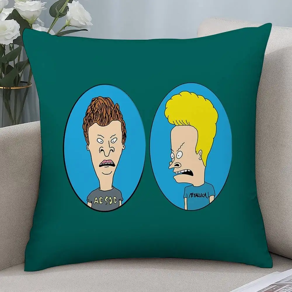 Funny B-Beavis and BUTT-HEAD Pillow Case image 9