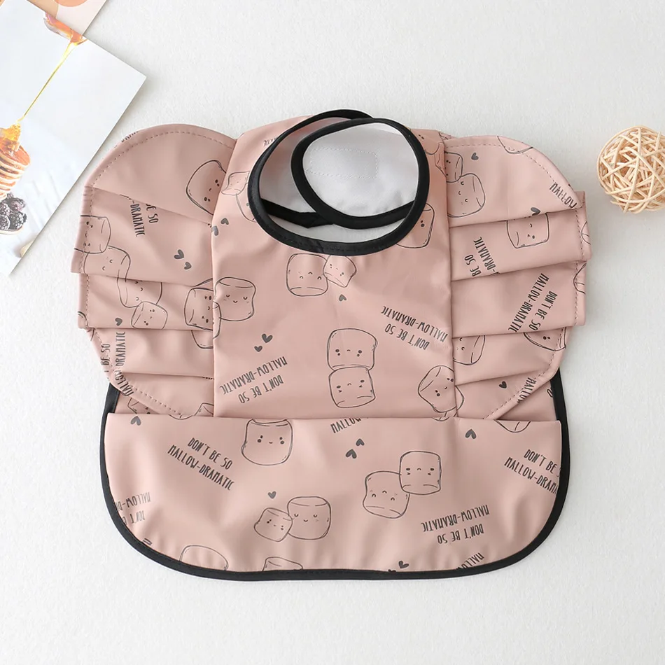 Baby Bibs Waterproof Antifouling Baby Feeding Apron Sleeveless Wings Art Workwear Kids Baby Supplies Feeding Bibs accessoriesdiy baby  Baby Accessories