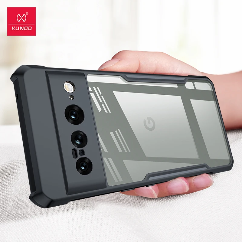 

Xundd противоударный чехол для Google Pixel 7 Pro, защитный бампер Прозрачный чехол для телефона для Google Pixel 6A 6 7 8 Pro чехлы