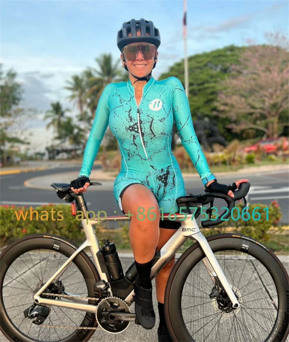 Bicicleta Maillot Manga Larga Mujer Ciclismo Bici Maillot Ciclismo