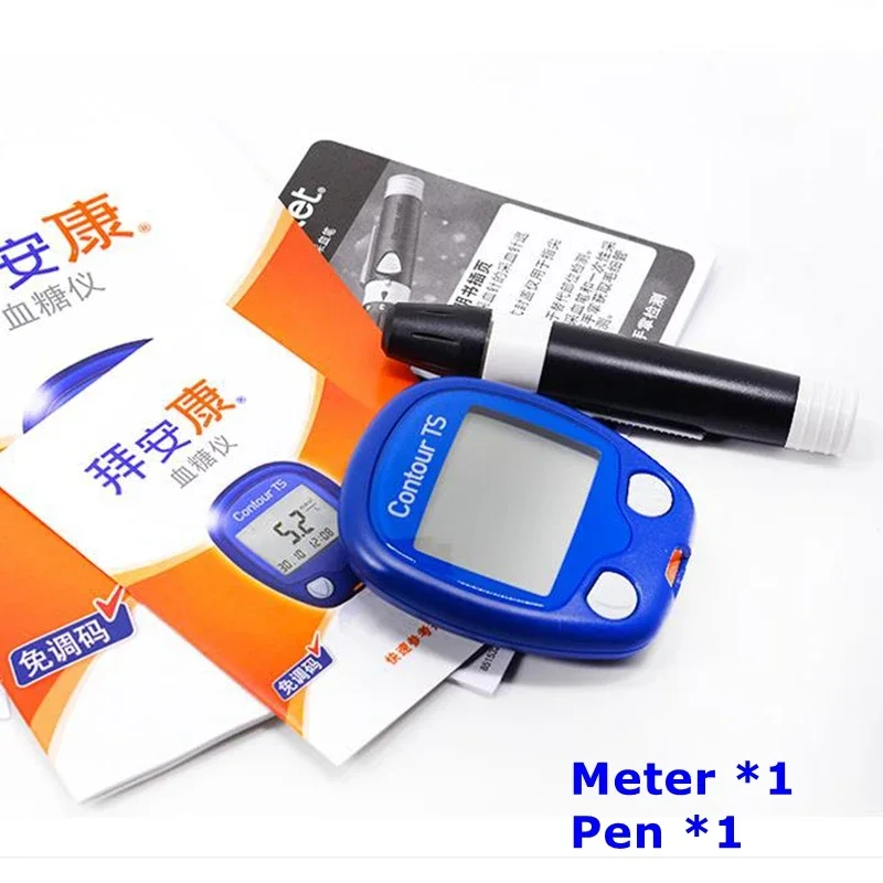 Blood Glucose Monitor Bayer-medidor de glucosa en sangre 50/100 piezas 2 cajas de 50 unidades Blood Glucose Strips