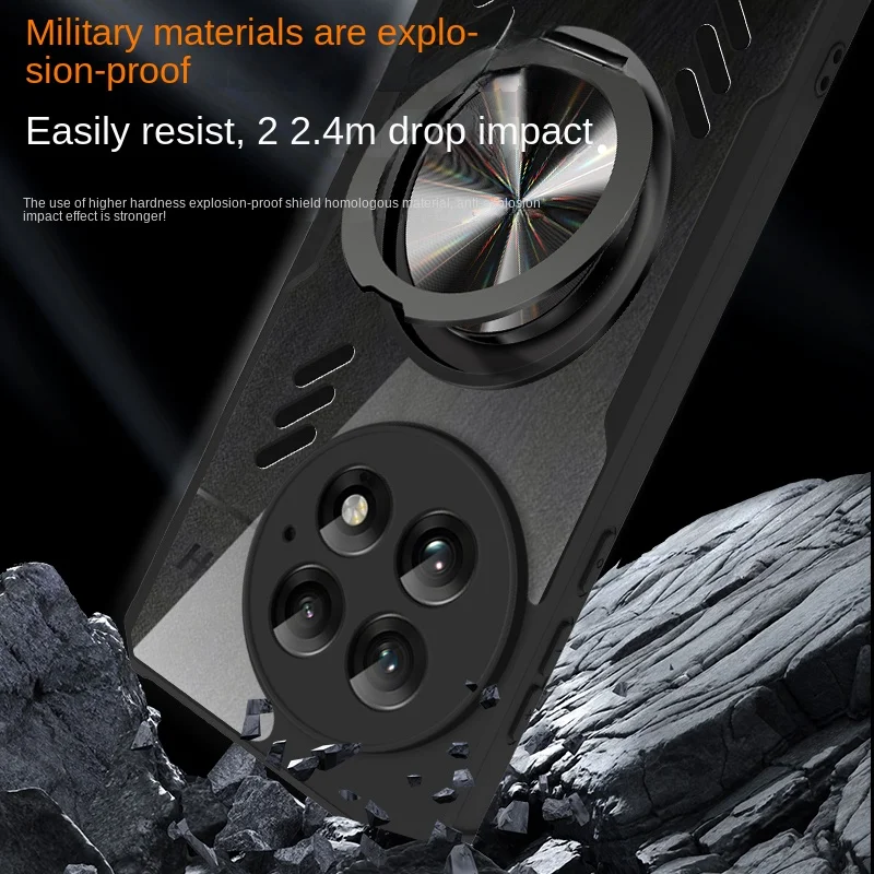Magnetic Heat Dissipation Silicone Protective Back Cover