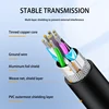 cable d'extension USB 2.0 vers USB pour Smart TV, PS4, Xbox One, SSD, cordon de données