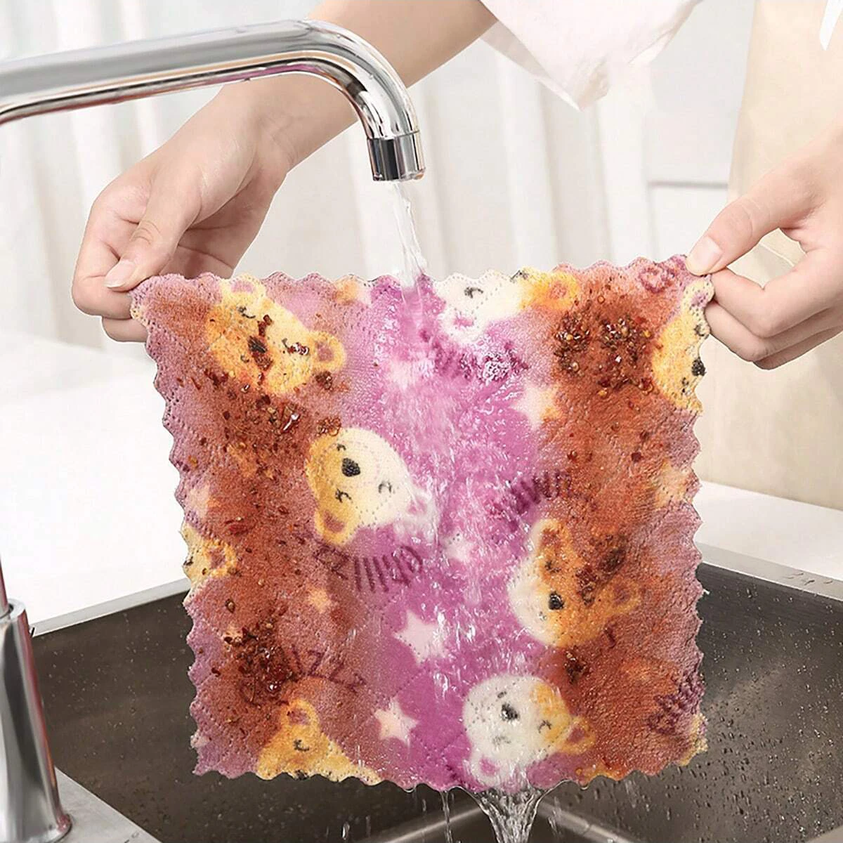 Kitchen, reusable, machine washable towel
