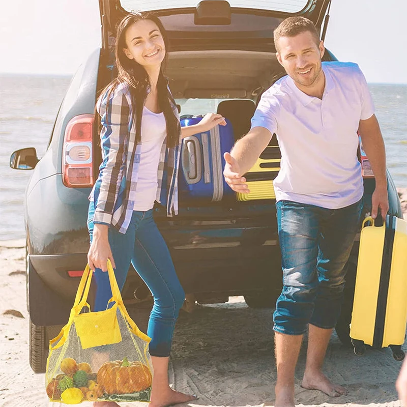 Netztasche Sandspielzeug, 2 Stück Strandspielzeug Tasche, Groß Strandtasche  Strandspielzeug Kinder, Netztasche, Tragbare Kinder Aufbewahrung Netz Tasche,  für Familie Urlaub : : Küche, Haushalt & Wohnen