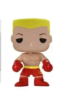 thumbnail image 4 of Funko Pop PELÍCULAS ROCKY Ivan Drago 21# Clubber Lang 20# Balboa18# Apollo Creed 19# Figura de acción Juguetes Colección de PVC modelo de juguete, 4 of 5