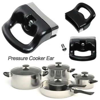 2pcs Replacement Sauce Pot for Kitchen Steamer Single Hole Pressure Cooker Ear Pan Short Side Pot Handles Handle Grip