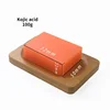 Natural Ginger Oil Soap 100g Handmade Tea Tree Soap Bamboo Charcoal ,Lavender, Honey, Kojic Acid Soap Lightning 4